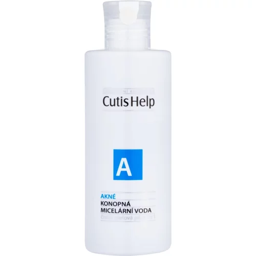 CutisHelp Health Care A - Acne micelarna voda s konopljom 3 u 1 za problematično lice, akne 200 ml