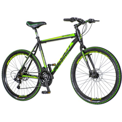 Scout bicikla NIT261D2 26/21 + zadnji disc zeleni Slike
