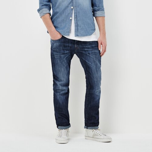 G-star Jeans - Attacc Straight dark blue Slike