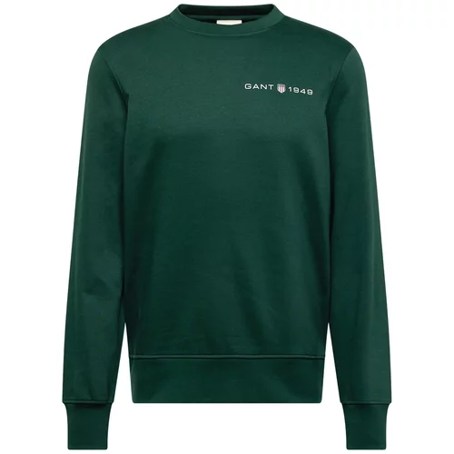 Gant Sweater majica mornarsko plava / tamno zelena / crvena / bijela