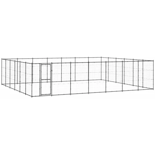  vanjski kavez za pse čelični 50,82 m²