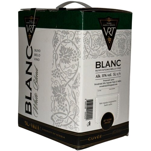 Vrt Suvo belo vino Blanc 5l bag in box Slike