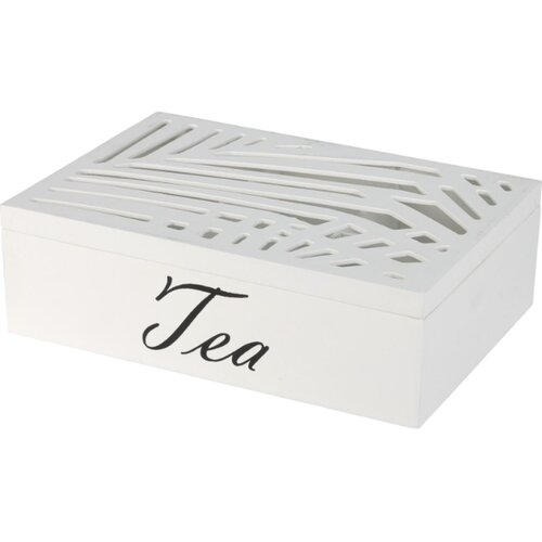 kutija za čaj 24x16,5cm, bela Slike