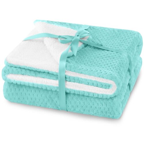AmeliaHome Deka Shleepy 70x150 cm, tirkizna Slike