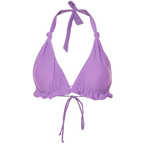 Trendyol Bikini Top - Purple - Plain Cene