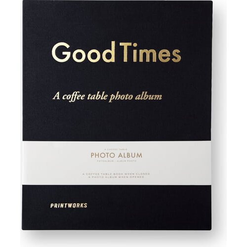 Printworks Foto album - Good Times Black (L) Cene