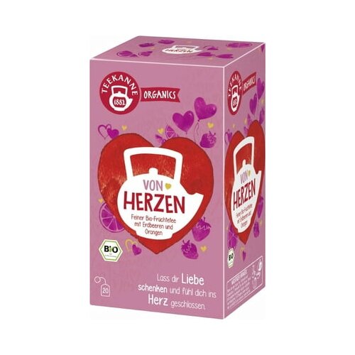 Teekanne Organics bio voćni čaj - Od srca Cijene