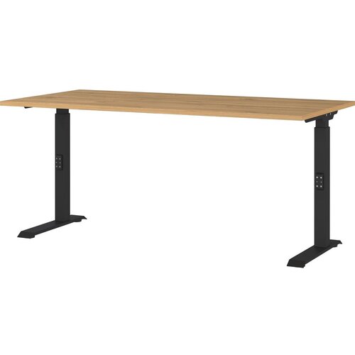 Germania Radni stol s pločom stola u dekoru hrasta 80x160 cm Agenda &amp;ndash; Slike