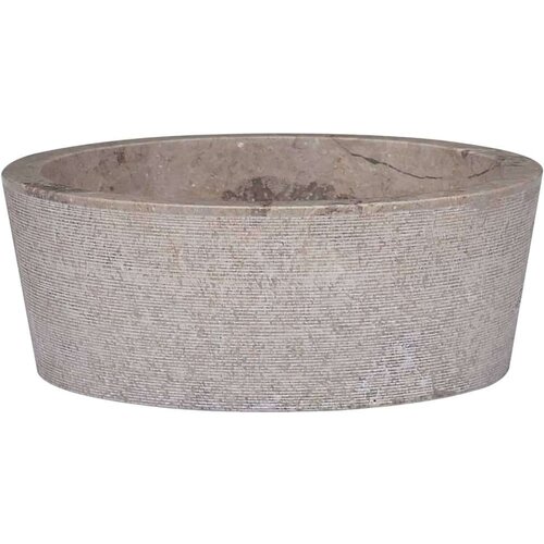  Umivaonik sivi Ø 40 x 15 cm mramorni Cijene