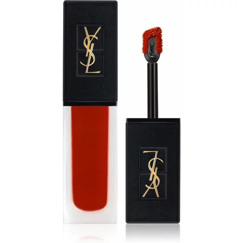Yves Saint Laurent Tatouage Couture Velvet Cream visoko pigmentirani kremasti ruž s mat efektom nijansa 211 Chili Incitement 6 ml
