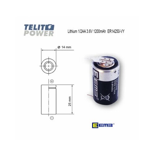 EEMB Litijum 1/2AA 3.6V 1200mAh ER14250-VY Cene