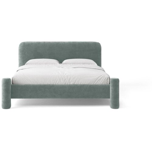 Micadoni Svijetlo plavi tapecirani bračni krevet s podnicom 180x200 cm Vera &amp;ndash; Slike