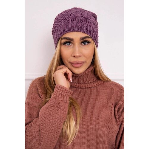 Kesi Cap with fleece Karolina K243 dark pink Cene