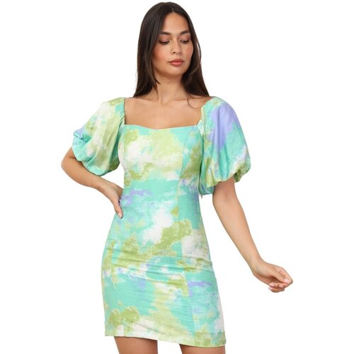 La Modeuse Kratke obleke 72208_P169735 Zelena Cene