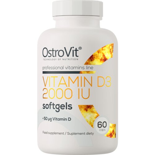 OSTROVIT vitamin D3 2000 iu 60 kapsula – za imunitet i zdravlje kostiju Slike