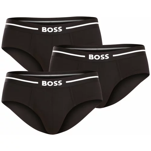Hugo Boss 3PACK men's briefs black