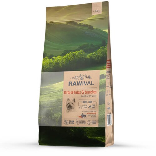 Craftia rawival gifts of fields & branches adult dog toy & small breed - jagnjetina i prepelica za odrasle pse malih rasa (750g, 2,5kg, 7,5kg) 2,5kg Cene