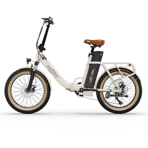 Onesport OT16-2 20" zložljivo električno popotniško kolo 250 w motor 48 v 17 ah baterija - bež, (21341478) Cene
