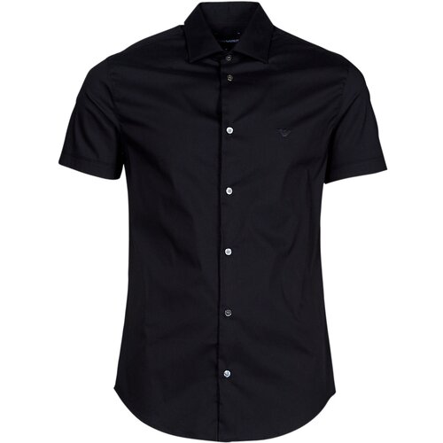 Emporio Armani Srajce s kratkimi rokavi 8N1C91 Črna Cene