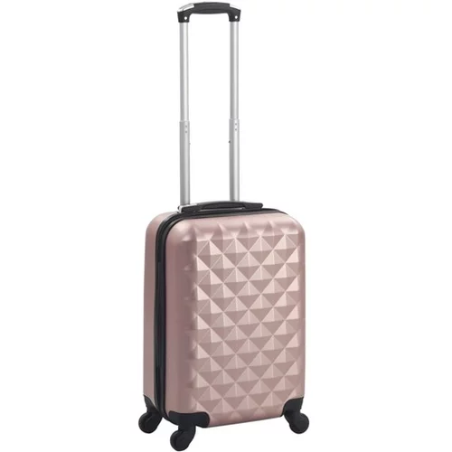  Trd potovalni kovček rožnato zlat ABS