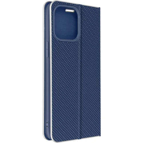 AVIZAR Ovitek Folio za iPhone 14 Pro Max, Luna Book Carbon - moder, (20669996)