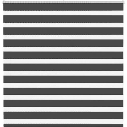 vidaXL Zavjesa zebra crna 140x100 cm širina tkanine 135,9 cm poliester Cene