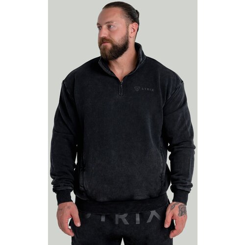 STRIX muški duks Jumper Washed Black Cene
