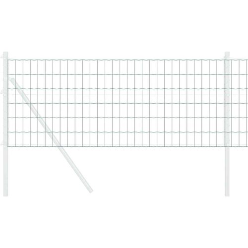 Euro ograda 0,8 x 10 m Željezo prekriveno PVC-om Zelena Slike