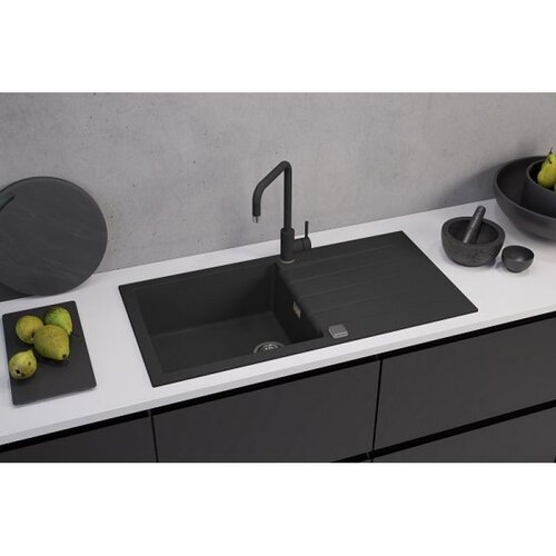Alveus 1140598 - Kuhinjski sudoper CADIT 100x50 cm granit/crna Cene