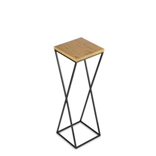  Stalak za cveće 70x24 cm crni/smeđi Slike