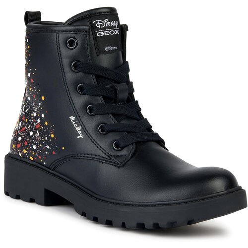 Geox Zimski &scaron;kornji J Casey Girl J2620D 000BC C9240 M Black/Multicolor Cene
