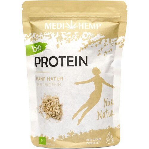 MEDIHEMP Bio konopljini proteini - naravni - 330 g Slike