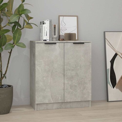  Komoda siva boja betona 60x30x70 cm od konstruiranog drva Cijene