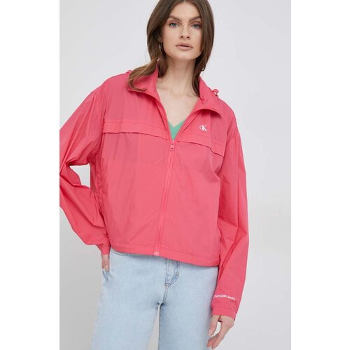 Calvin Klein Jeans Vetrovka roza barva Slike