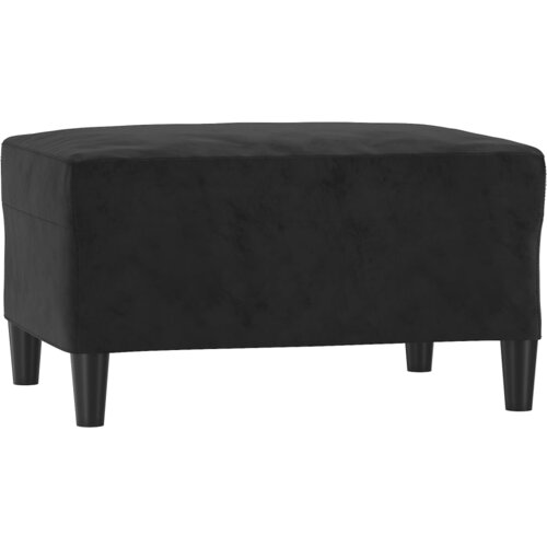 vidaXL Stolček za noge črn 70x55x41 cm žamet, (20983505) Cene