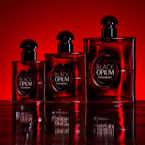 Yves Saint Laurent Black Opium Over Red parfumska voda za ženske 50 ml Slike