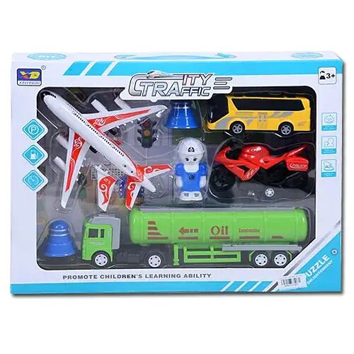 Magic Toys city traffic set sa 4 vozila Cene