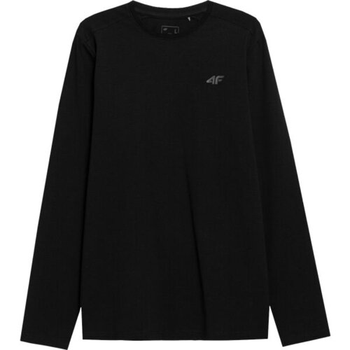 4f Majice s kratkimi rokavi Longsleeve M155 M 20s Črna Cene