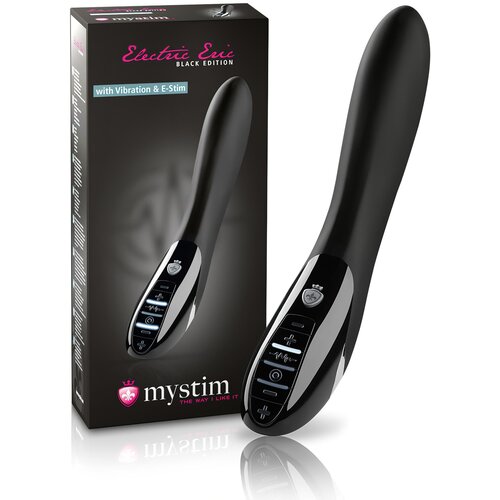 Mystim Vibrator Electric Eric E-Stim - Black Edition Cene