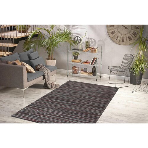 Kayoom RAVNO TKANA PREPROGA 120/180 cm tkano antracit Slike