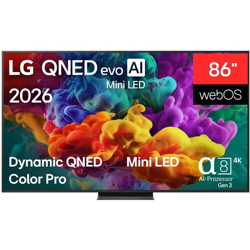 LG 86QNED87B6A 4K QNED evo TV 217 cm 4K (86")86QNED87B6A QNED evo TV 217 cm (86") Cene