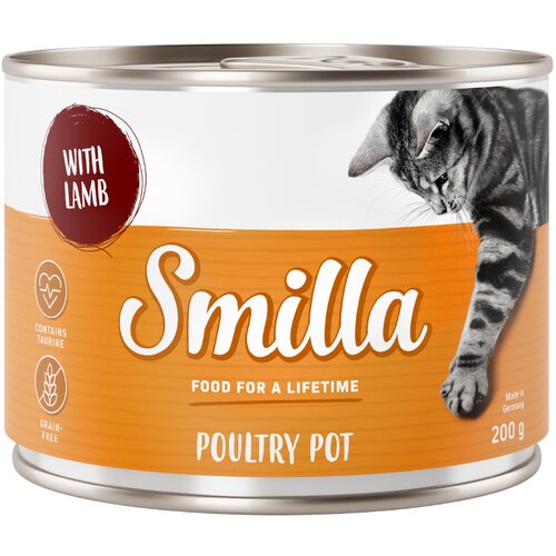  Varčno pakiranje Smilla perutninski lonček 24 x 200 g - Mehka perutnina z jagnjetino Cijene
