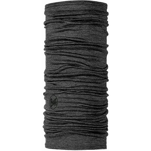 Buff tuba lightweight merino wool solid grey Slike