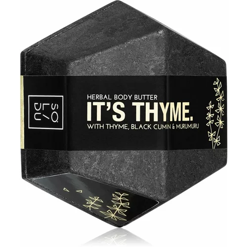 Solidu It´s Thyme trdo maslo za telo 50 g