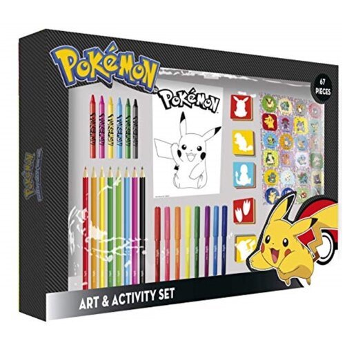 CYRUS CYP GS-67-PK Pokemon Mega Activity Box Set 67 kosov, večbarvni, (21550881) Cene