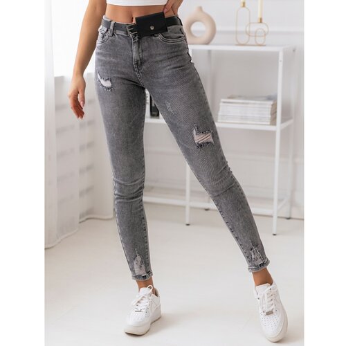 DStreet Gray LINDY women's jeans pants UY1125 Slike