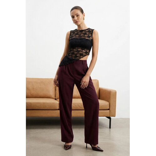 TRENDYOLMILLA ženske pantalone Twoaw26Pl00123, &scaron;ljivasta-purple Cene