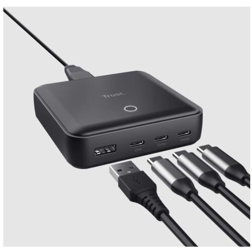 Trust MAXO 100W 4-PORT punjač (3 x USB-C + 1 x USB-A) Cene
