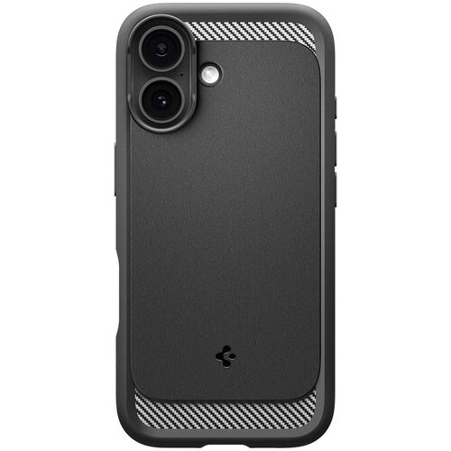 Spigen Rugged Armor MagSafe ovitek za iPhone 17 ACS10367 - mat črna Slike