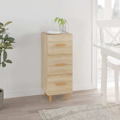  Komoda boja hrasta sonome 34,5x34x90 cm od konstruiranog drva Cijene